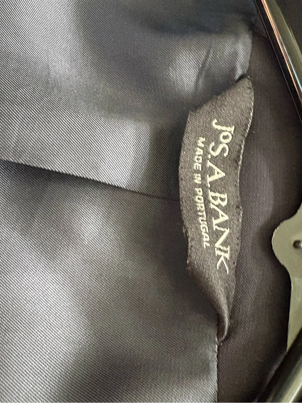 Jos. A. Bank tailored black